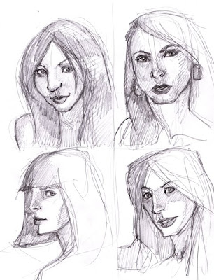 faces to draw. Drawing faces are always