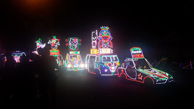 Mobil dengan lampu LED