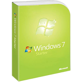 Windows 7 Starter Edition with Service Pack 1 (x86) - DVD (Portuguese-Brazil)