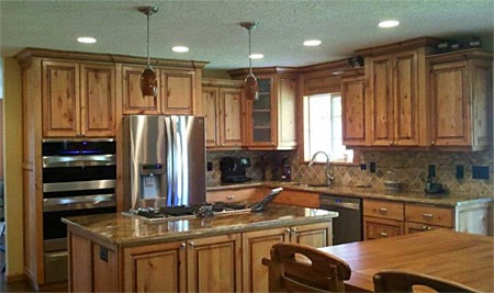 remodeled kitchen