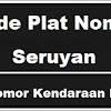 Kode Plat Nomor Kendaraan Seruyan