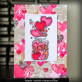 Valentine Jar Sq - photo by Deborah Frings - Deborah's Gems