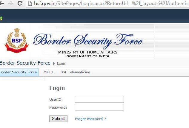 Bsf Payslip - www.bsf.nic.in pay slip Login