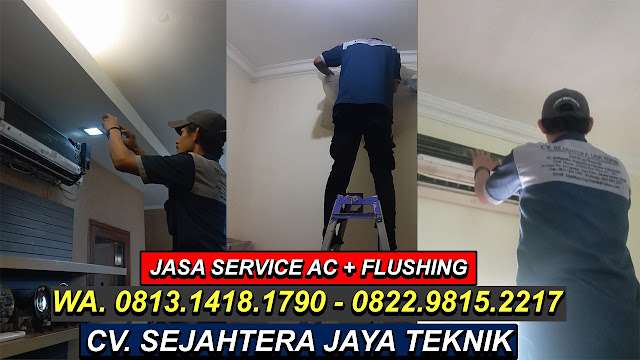 Jasa Bongkar Pasang AC dan Service AC di Apartemen Pondok Klub Villa
