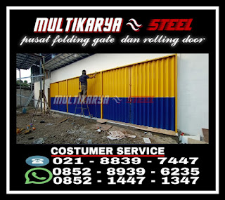 Gambar CV,Multikaryasteel Pusat Penjualan Plus Pasang Baru Dan Service Rolling Door Folding Gate Dan Pintu Harmonika Slat Daun Jenis Besi Galvalum Dan Aluminium Harga Murah Produk Berkualitas Pabrik Terbaik Karya Anak Bansa Indonesia, Dengan Daftar Harga Jual Terbaru Per meter Persegi M2 Terkirim Terpasang untuk wilayah Bogor Cikeas cileungsi cibubur gunung putri wanasari wanaherang cibinong sentul Bekasi jakarta babelan gabus bogor depok tangerang cikarang karawang cengkareng dan wilayah jabodetabek lainnya, Menjual dan Melayani pasang baru Rolling Door folding gate dan pintu harmonika untuk kontraktor dan perorangan untuk kebutuhan pintu pengaman dan aksesories pada property bangunan gedung sekolah, gudang pabrik, kantor bank, mall, ruko, kios pasar, garasi mobil dan pasilitas umum lainnya