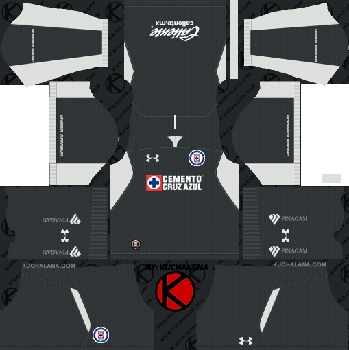 Cruz Azul 201819 Kit Dream League Soccer Kits Kuchalana