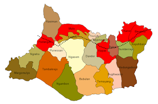 Cara Membuat Peta "Lokasi Rawan Banjir di Kabupaten Bojonegoro" Dengan Menggunakan ARC VIEW GIS 3.3