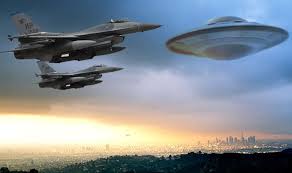 US Military Escorting Alien UFO