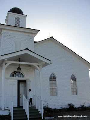 exterior of church at Whitney Plantation in Wallace, Louisiana