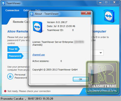 TeamViewer Enterprise 8.0.19617 Full Crack - Screenshot