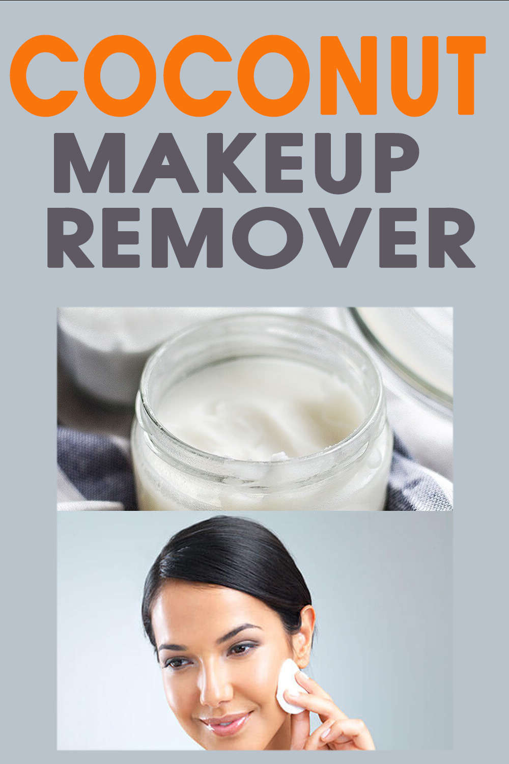 organic coconut makeup remover