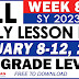 DAILY LESSON LOGS (WEEK 8: Q2) JANUARY 8-12, 2024