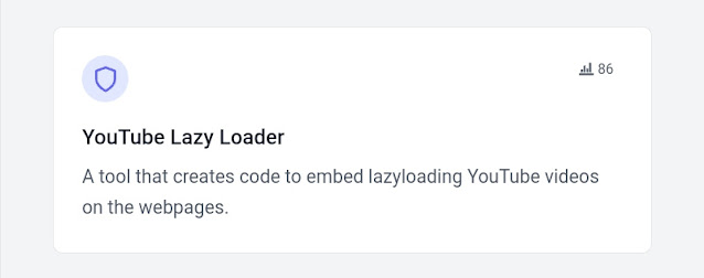 YouTube Lazy Loader