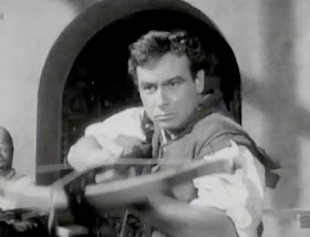 Conrad Phillips in the opening credits of 'William Tell"