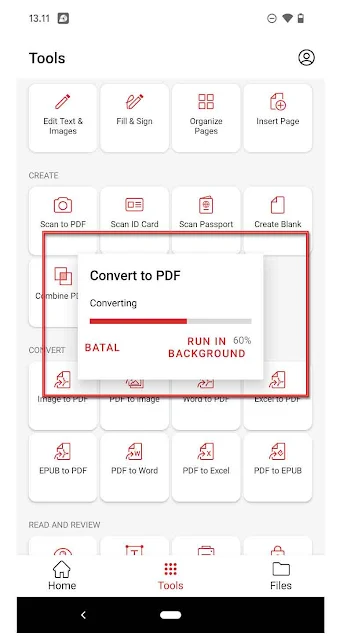 proses converter word ke pdf new