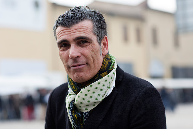 Teddy boy, fashionable older man