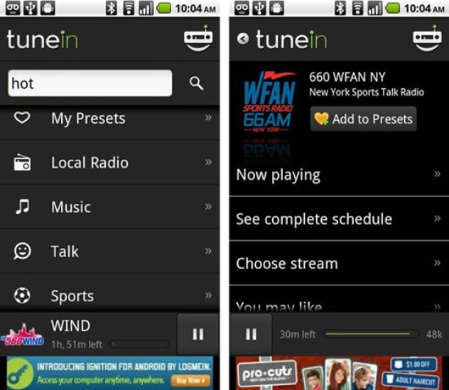 TuneIn Radio Pro - Apk - Rádio Ao Vivo de Todo o Mundo