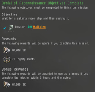 Denial Of Reconnaissance mission text