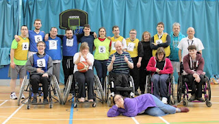 Group, Baskin, Disability, Inclusive. Sports. Basketball