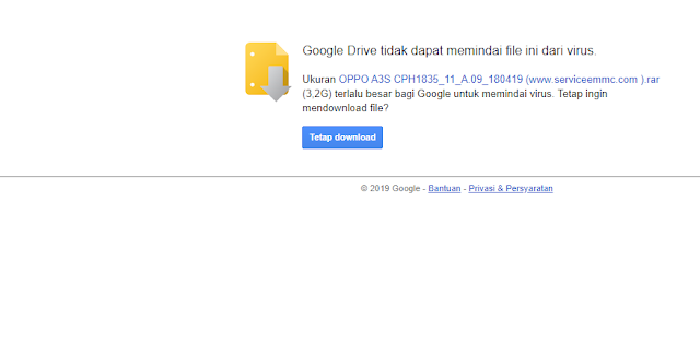 Fix !!! Mengatasi Google Drive-Maaf Anda Tidak Dapat Melihat Atau Mendownload File INi Sekarang