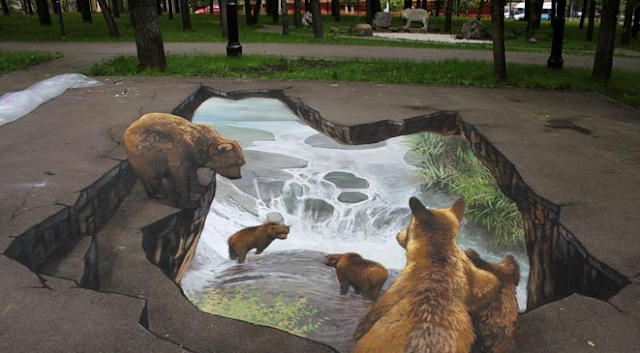 Art painting in the streets