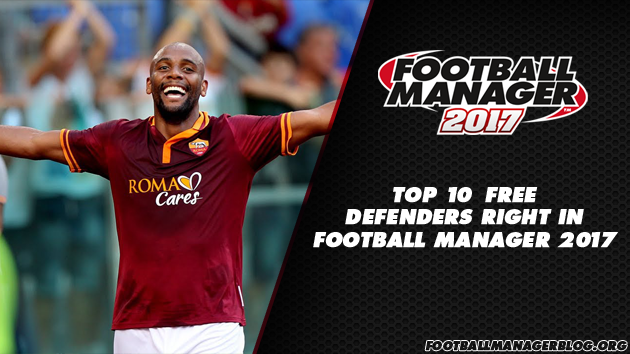 Top 10 Free Defenders Right in Football Manager 2017