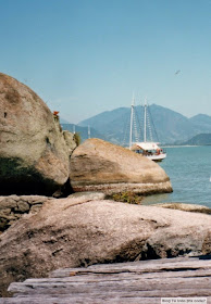 passeio de barco em Paraty