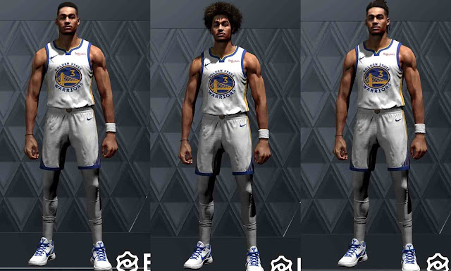 Jordan Poole Cyberface Update (3 Hairstyles)