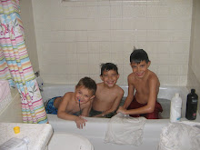 I found them  playing in the tub!!