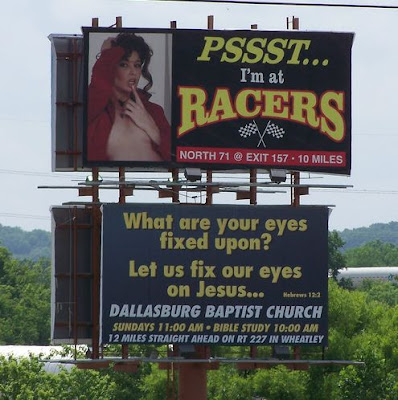 funny signs and billboards. church illboards rock!