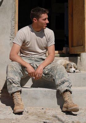 Soldiers with Pets Seen On www.coolpicturegallery.us