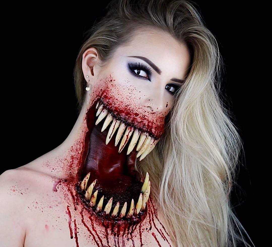 Scary Halloween Makeup Tutorials 2017