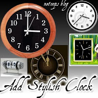 stylish clock blogger