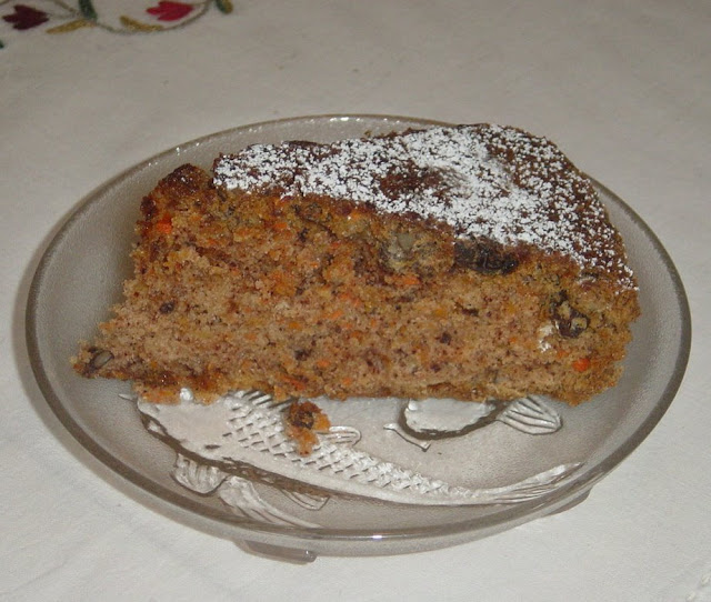 Spiced Walnut Carrot Cake with Pineapple