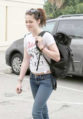 Kristen Stewart Vocal Studio Pics