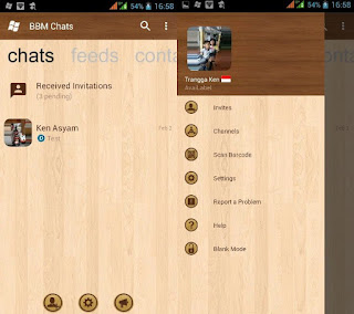 BBM Mod WP Wood V3.2.5.12 Apk