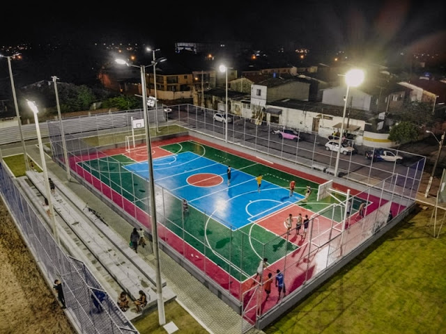 Prefeitura de João Pessoa entrega 2ª fase da Praça Rivaldo Correia e garante espaço para prática esportiva