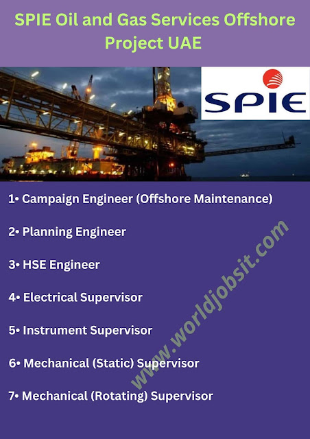 SPIE Oil and Gas Services Offshore Project UAE