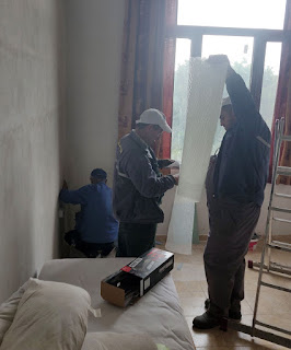 Plastering preparation time