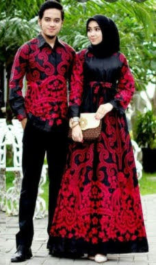 Baju batik couple lamaran