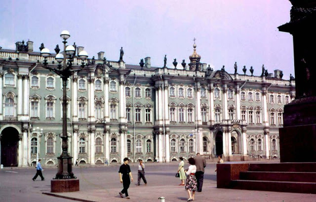 Antiguas fotografías de Leningrado (San Petersburgo) en los años 60