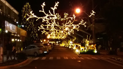 rua iluminada do Natal Luz de Gramado - RS