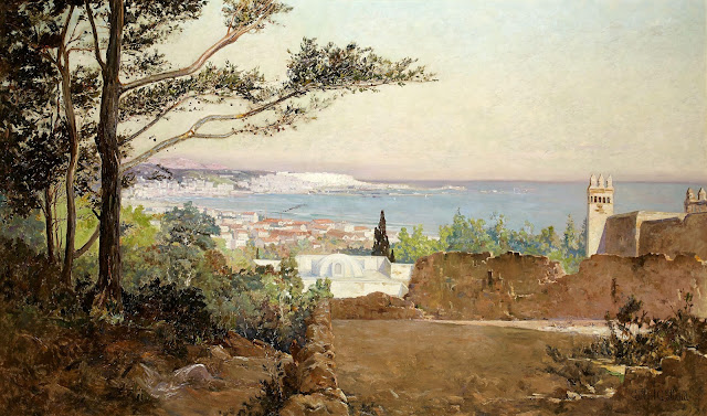 Alger, vue de la villa Abd El Tif par Gilbert Galland