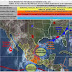 Prevén tormentas intensas en zonas del Golfo de México y el centro del país