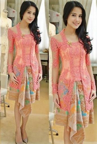  Contoh  Kebaya  Modern  Rok Pendek untuk Remaja Kumpulan 