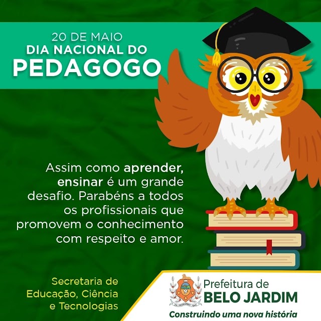 DIA DO PEDAGOGO É MARCADO POR HOMENAGENS DA SECRETARIA DE EDUCAÇÃO