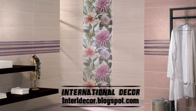 choose the best design and color of wall tile for bathroom