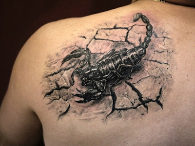 Scorpion Tattoo Free Vector Art 