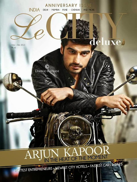 Arjun Kapoor photoshoot forr Le CITY deluxe INDIA magazine anniversary issue