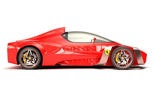 The Ferrari Zobin a beautiful car. 